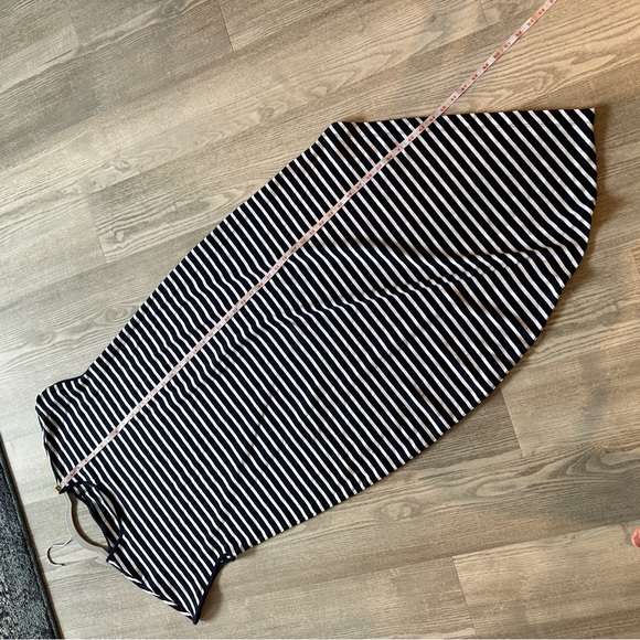 NWT Universal Standard Geneva Navy Striped Midi Dress XS - Picture 12 of 12